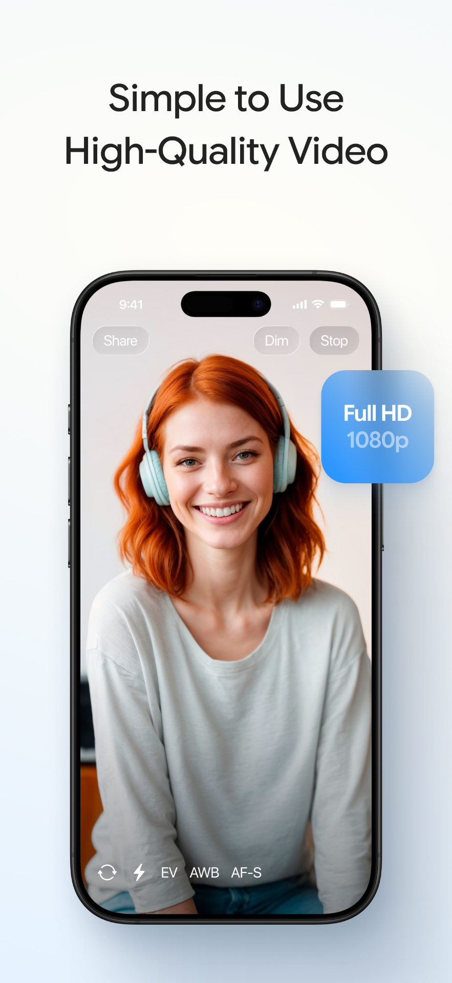 Full HD 1080p high-quality video